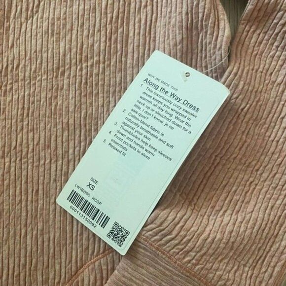 Lululemon Along The Way Knit Sweater Slouchy Dress Cowl Neck - Picture 4 of 7